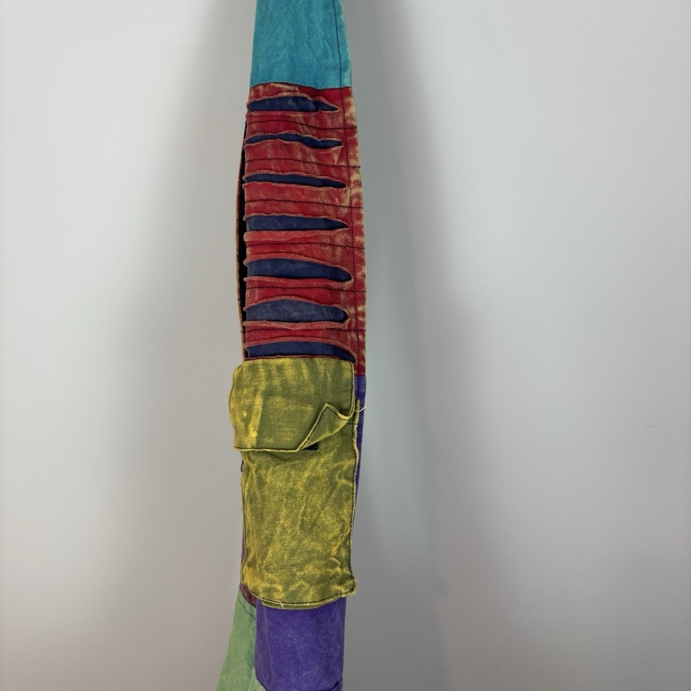 Aller Simplement boho Hippie Patchwork Hobo Bag C… - image 3